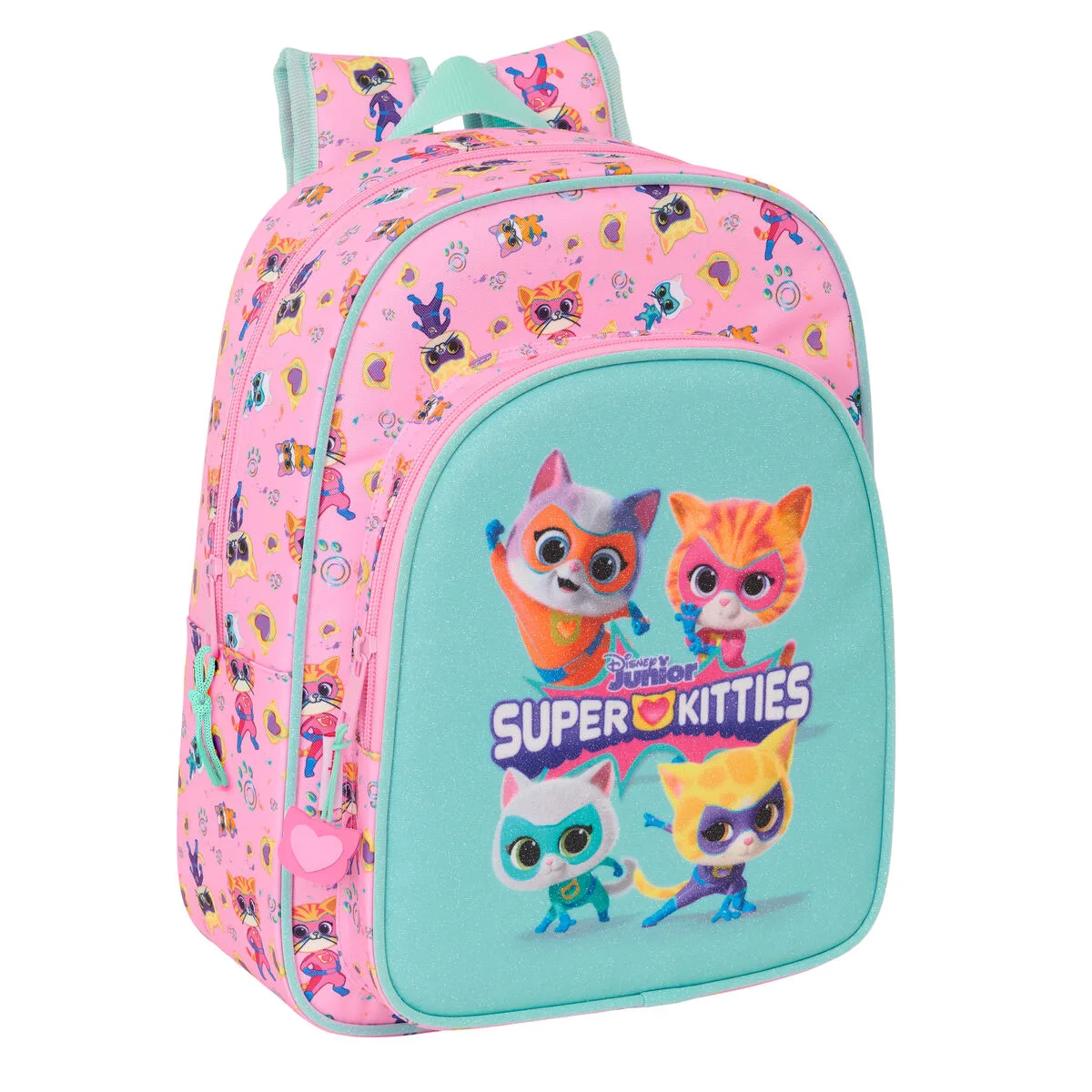Cartable superkitties rose turquoise 26 x 34 x 11 cm s431144521. Diaytar, c'est la garantie de tomber sur ce produit unique qui fera de votre quotidien une expérience extraordinaire