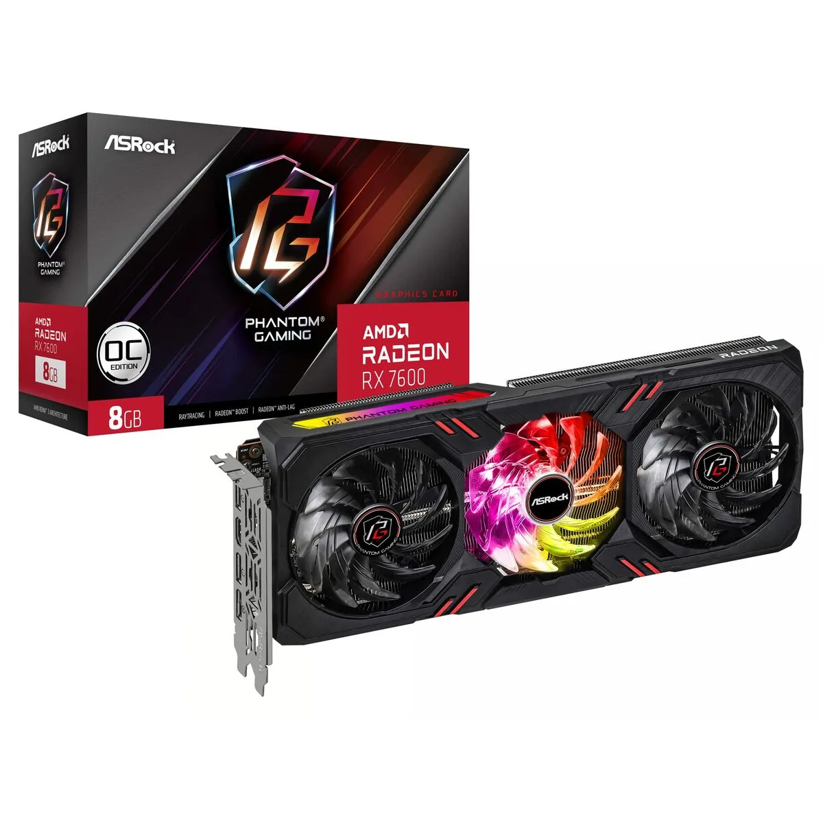 Carte graphique asrock phantom gaming oc 8 gb gddr6 m031208415. Bienvenue dans l'ère du shopping conscient. Diaytar privilégie des produits avec une éthique et un impact positif.
