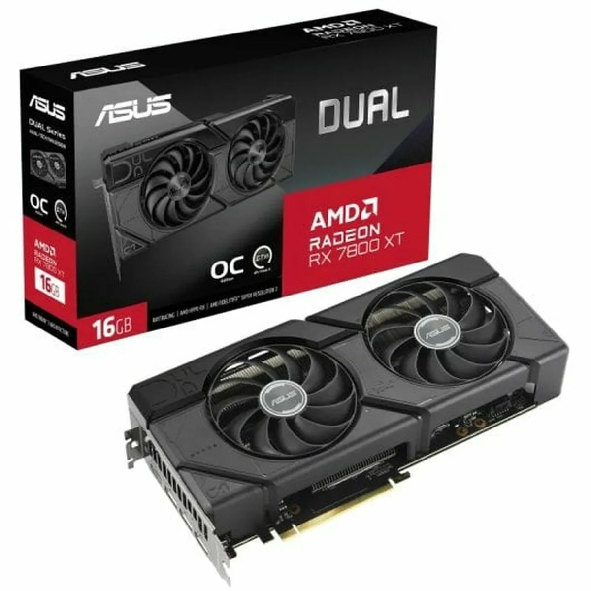 Carte graphique asus 90yv0jj1 m0na00 16 gb amd radeon rx 7800 xt gddr6 s024239181. Diaytar Fashion : Soyez à la pointe de la mode avec nos collections exclusives.