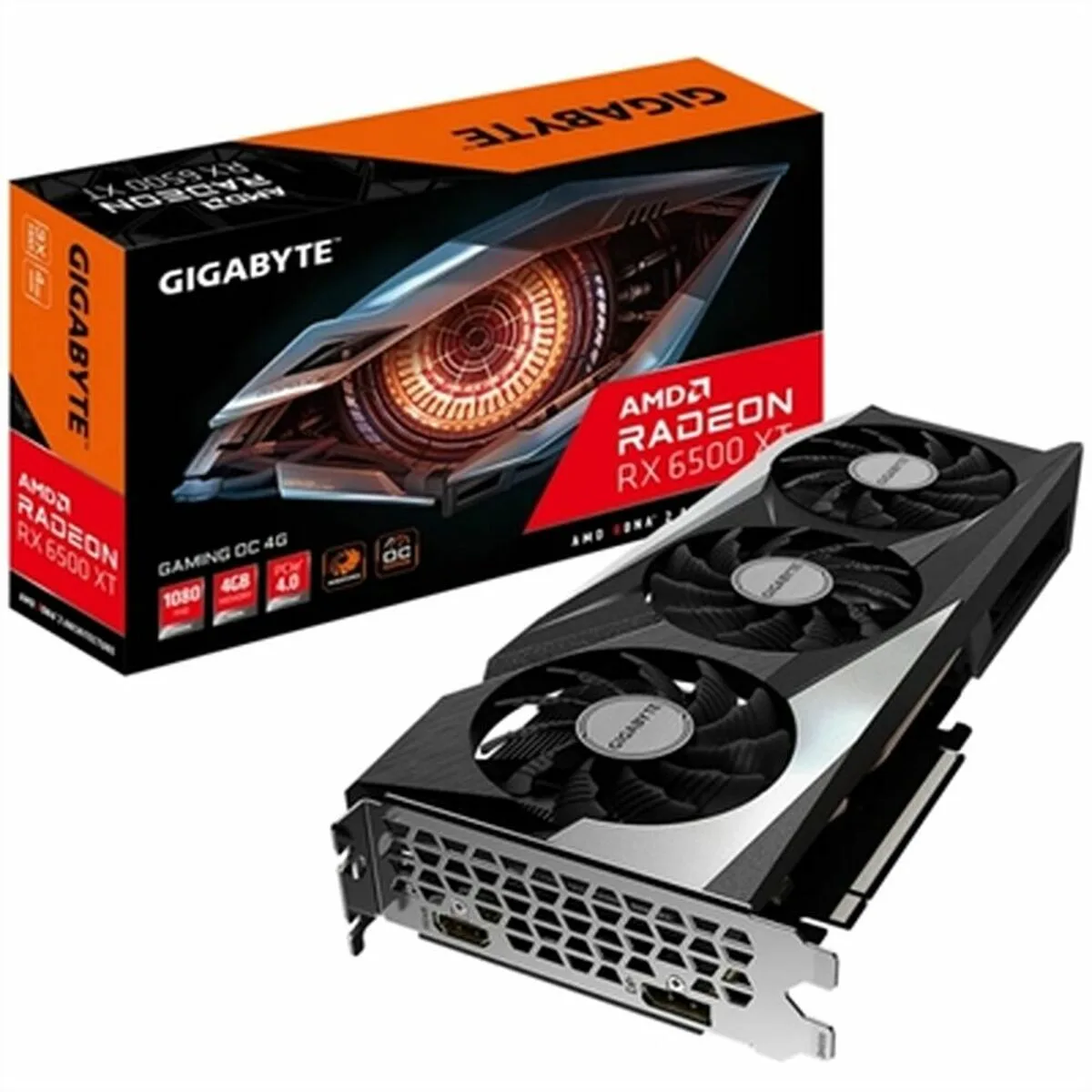 Carte graphique gigabyte gv r65xtgaming oc 4gd 4 gb 4 gb gddr6 s561336742. Notre philosophie : le produit parfait n'existe pas. C'est pourquoi Diaytar en propose des milliers, pour que vous le créiez.
