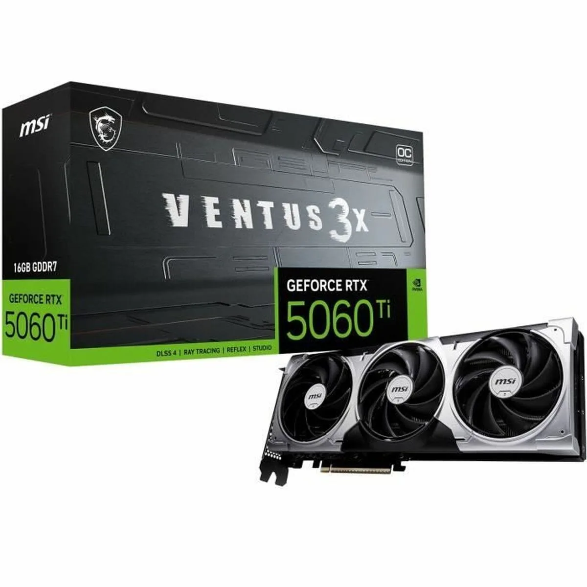 Carte graphique msi geforce rtx 5060 ti 16 gb gddr7 s7102000450. Votre foyer mérite le style et le confort des produits Diaytar Home.