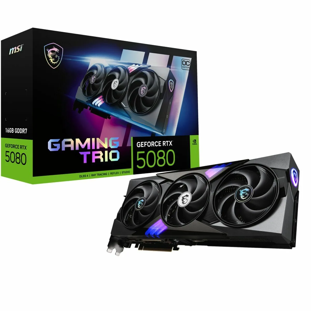 Carte graphique msi geforce rtx 5080 16g gaming trio oc 16 gb s563194779. Tendance, confort et qualité : la trilogie gagnante de Diaytar Mode.