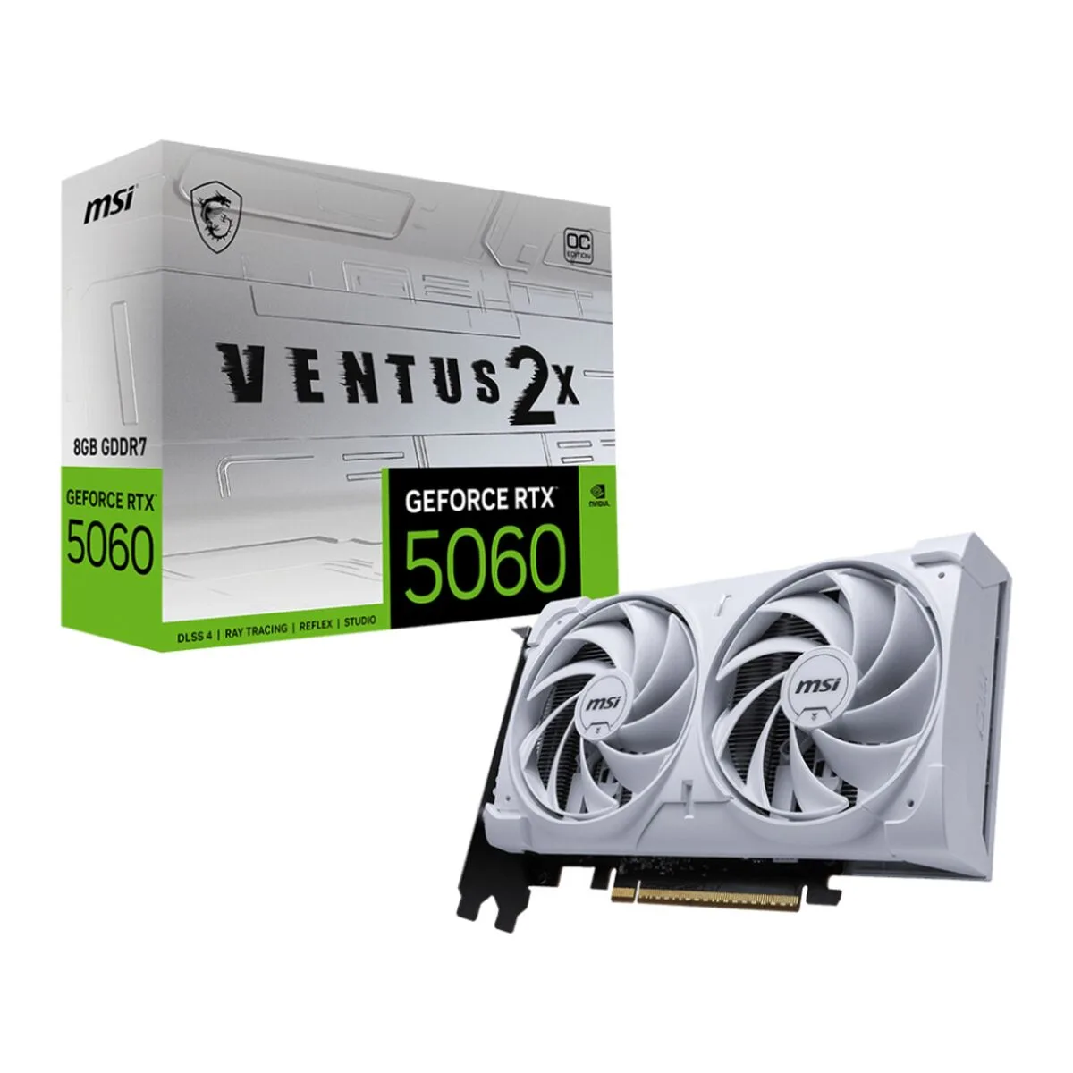 Carte graphique msi rtx 5060 8g ventus 2x oc geforce rtx 5060 8 gb gddr7 s9112341947. Notre algorithme préféré chez Diaytar ? L'humain. Car rien ne remplace le coup de cœur pour un produit exceptionnel.