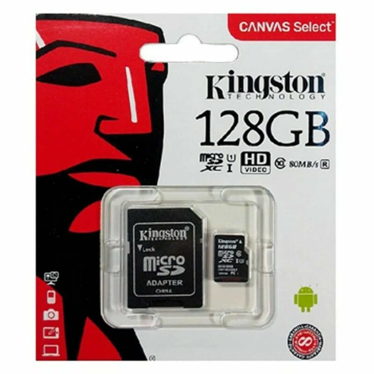Carte memoire micro sd avec adaptateur kingston canvas select plus 128 gb s912248542. Nous croyons en la magie des objets. Chez Diaytar, chaque produit a le pouvoir de transformer une routine en moment précieux.