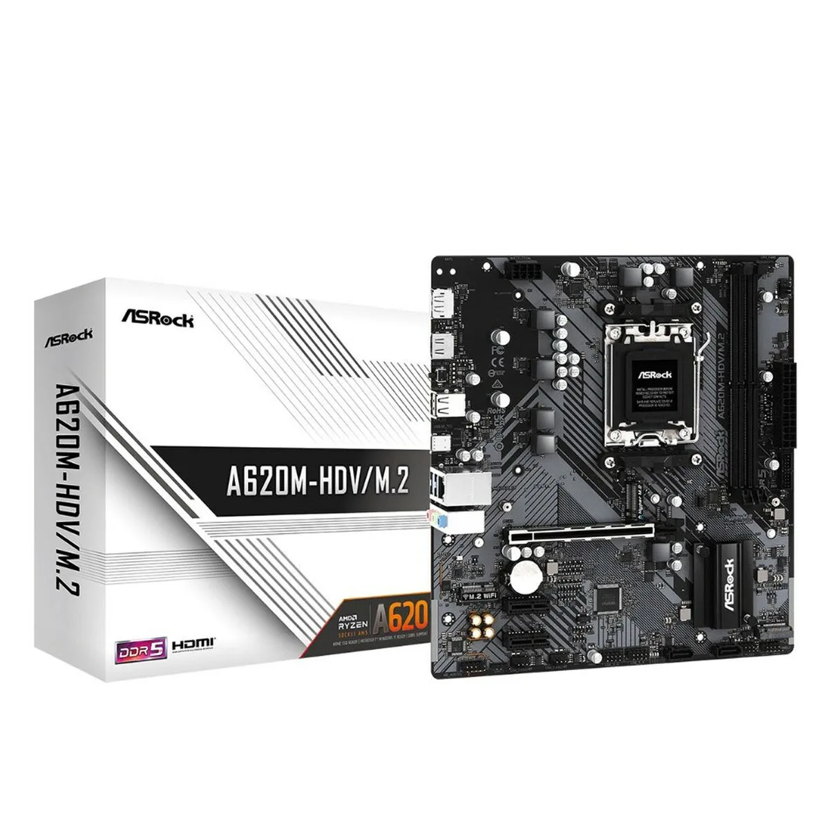 Carte mere asrock a620m hdv m 2 amd am5 amd a620 s912457670. Votre vie, simplifiée et stylisée par Diaytar et sa collection de produits essentiels et innovants