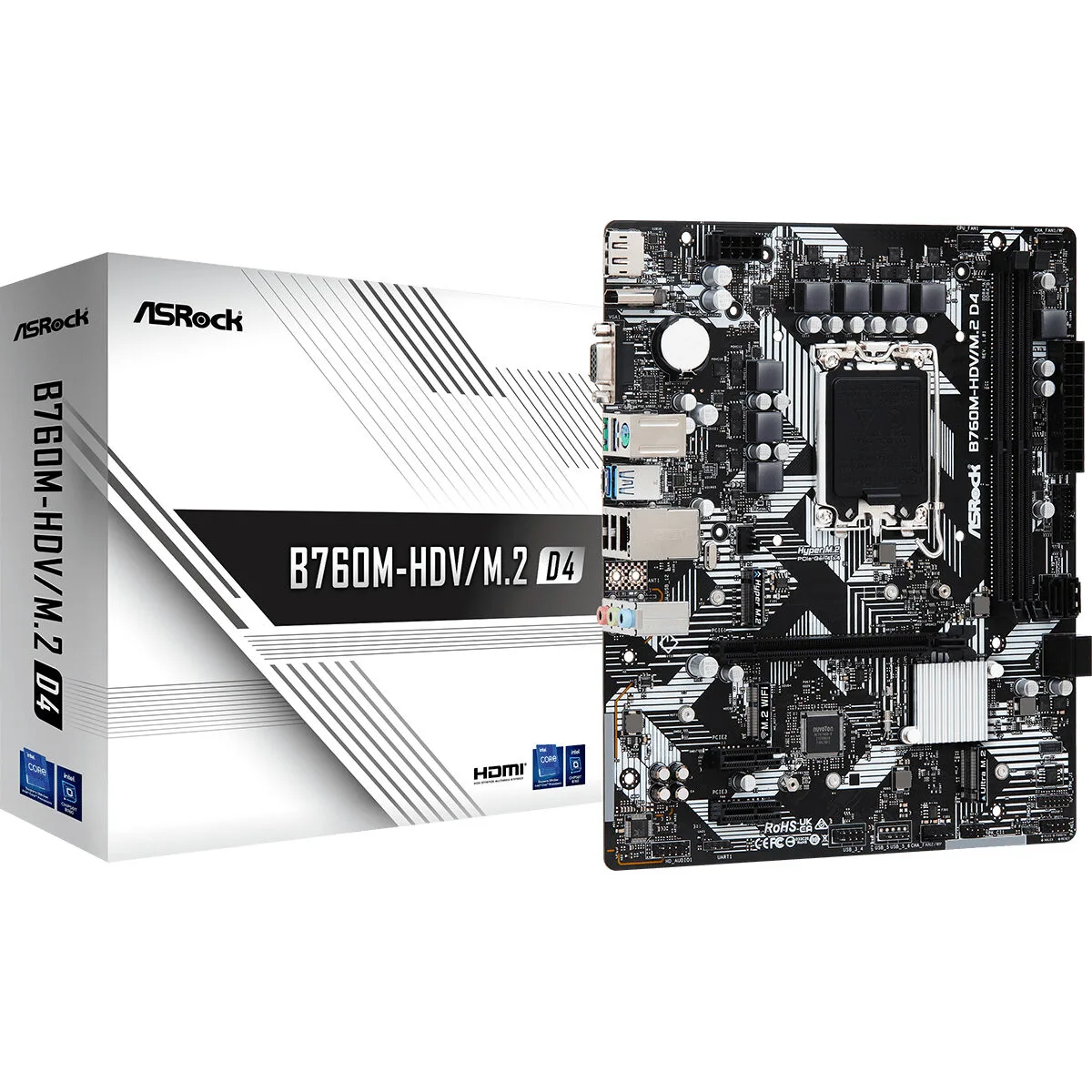Carte mere asrock b760m hdv m 2 d4 intel intel b760 lga 1700 s912453358. Bienvenue dans l'ère du shopping conscient. Diaytar privilégie des produits avec une éthique et un impact positif.