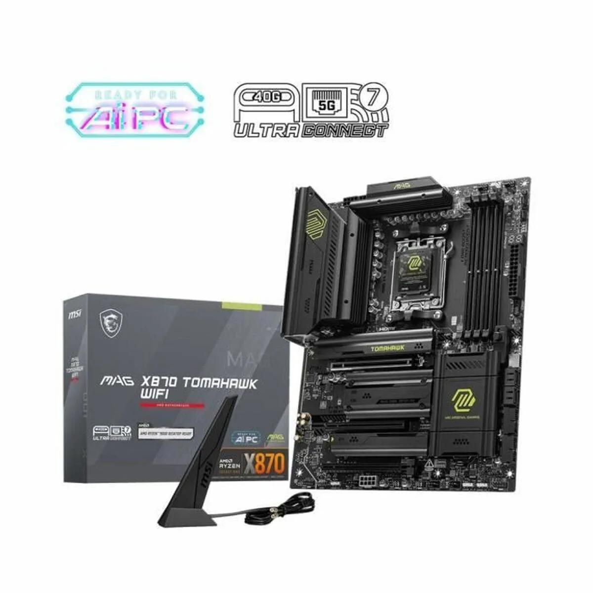 Carte mere msi mag x870 tomahawk wifi amd am5 amd s7101136269. Chez Diaytar, nous valorisons autant la fonction que la forme dans chaque produit que nous ajoutons à notre collection