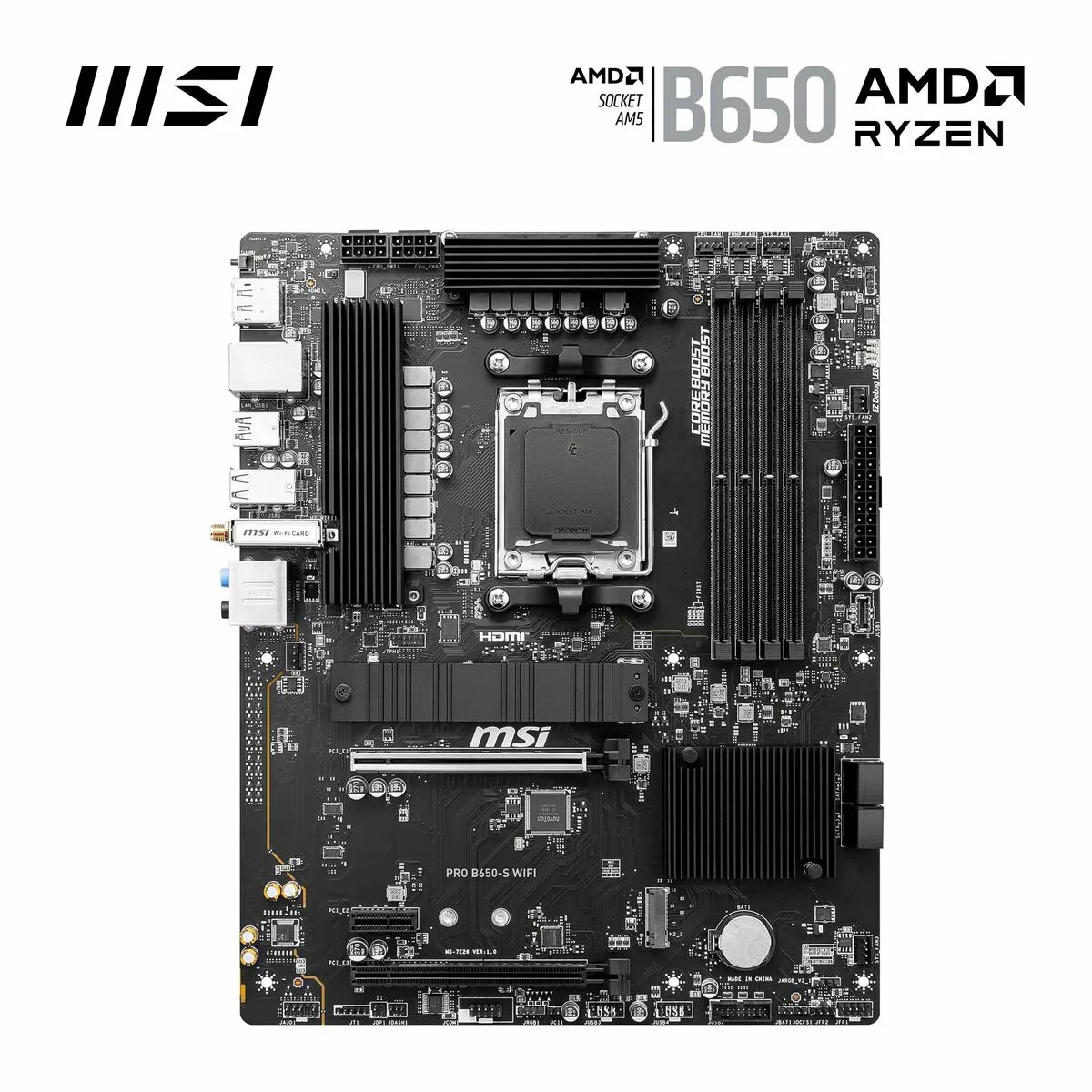Carte mere msi pro b650 s wifi amd b650 amd am5 s562581899. Diaytar, c'est l'assurance de produits qui durent, tant dans leur construction que dans leur style intemporel.