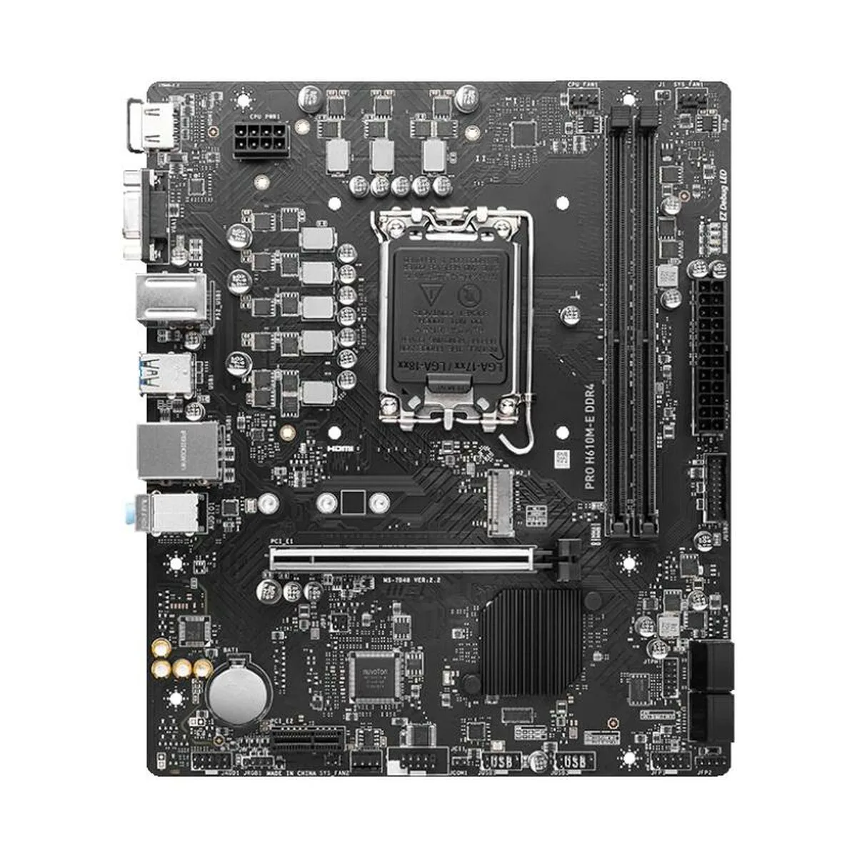 Carte mere msi pro h610m e ddr4 lga 1700 h610 intel h610 ddr4 matx s912476019. Nous avons voulu Diaytar comme une deuxième maison, remplie de produits qui vous ressemblent et vous facilitent la vie.