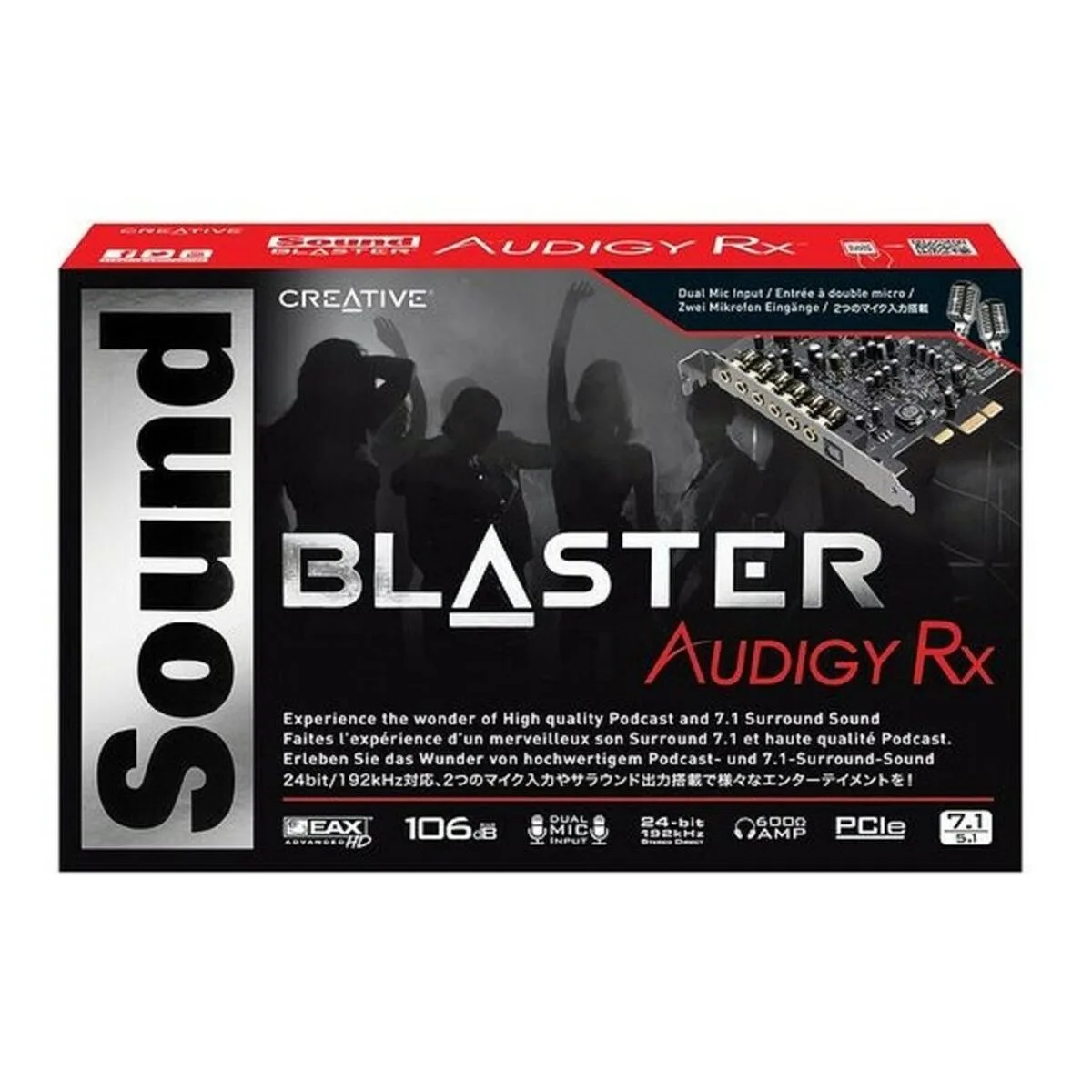 Carte son interne creative technology sound blaster audigy rx m030003416. Nous sélectionnons pour Diaytar des produits qui ont une histoire, une âme, et qui sauront trouver une place dans la vôtre.