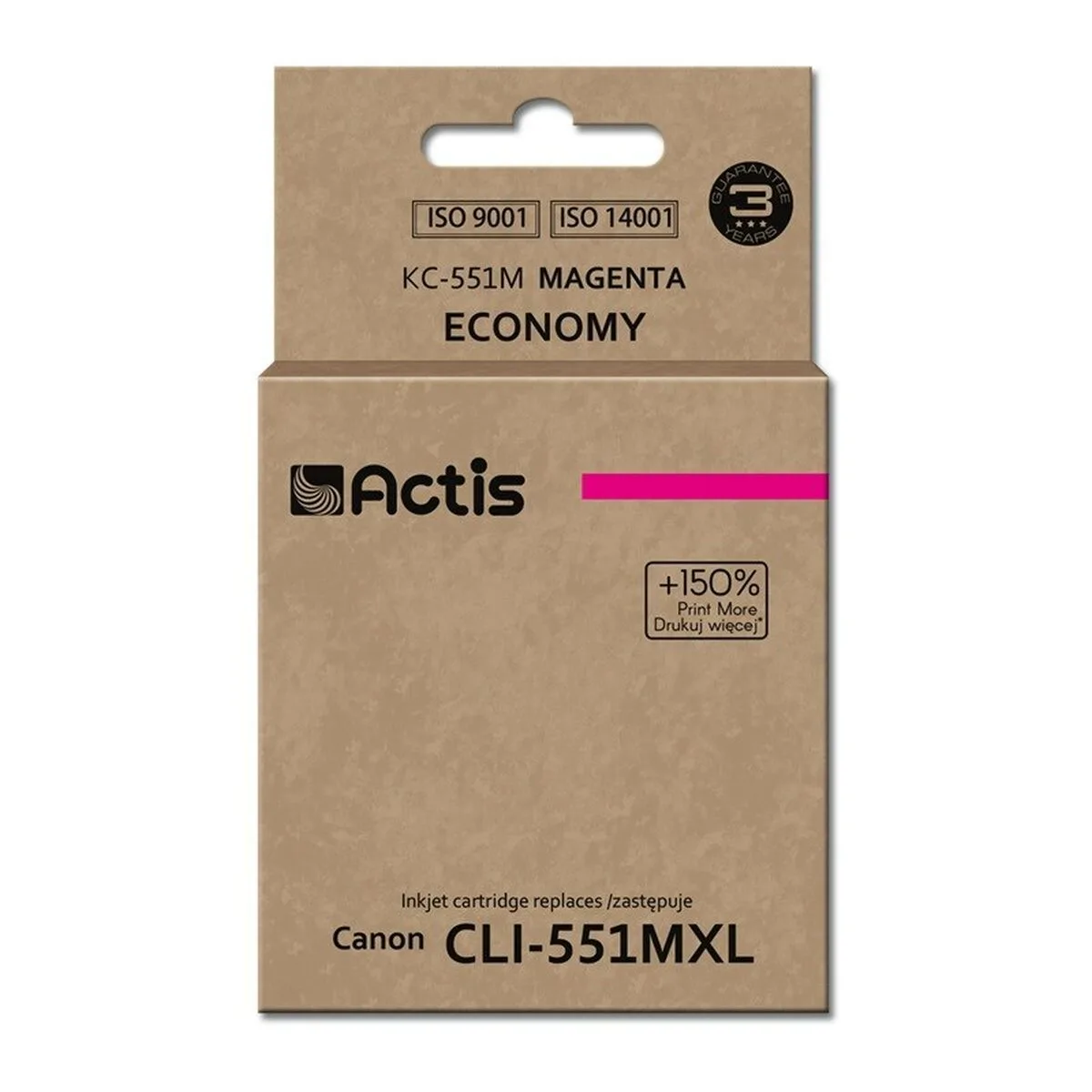 Cartouche d encre compatible actis kc 551m magenta s911331346. Diaytar, c'est la certitude de faire un choix judicieux. Chaque produit dans notre catalogue a passé nos tests exigeants.
