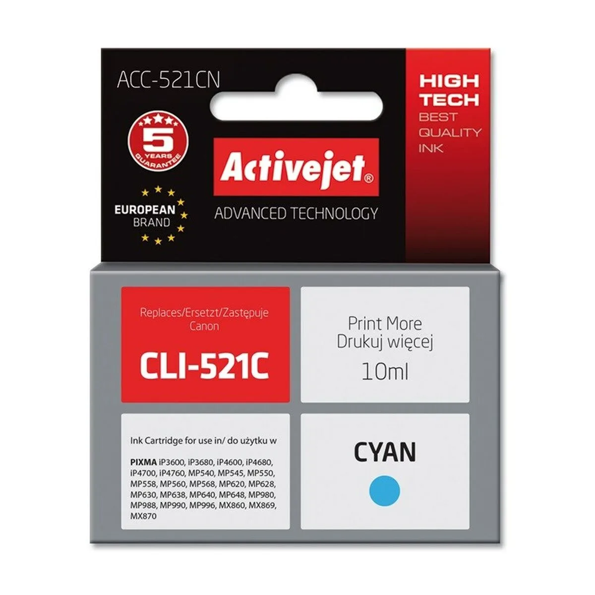 Cartouche d encre compatible activejet acc 521cn cyan s911243167. Diaytar, c'est la convergence entre votre style unique et notre sélection infinie de produits qui lui correspondent.