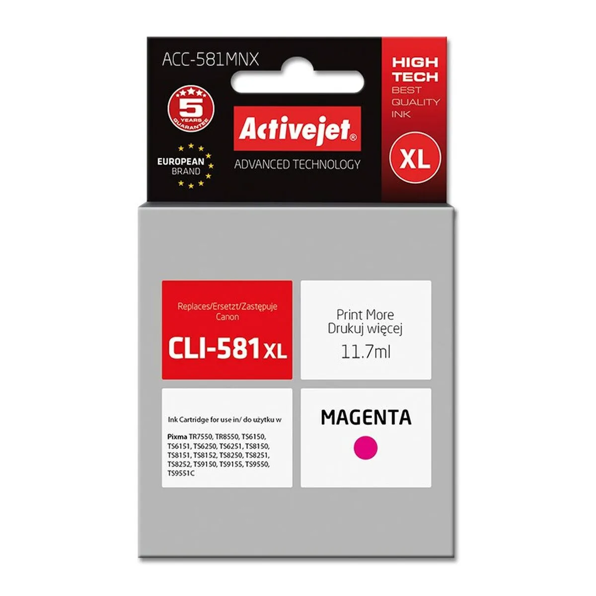 Cartouche d encre compatible activejet acc 581mnx magenta s911246590. Bienvenue sur Diaytar, l'endroit où les produits ne sont pas juste achetés, mais sont adoptés pour la vie.