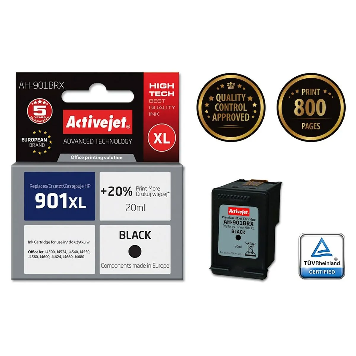 Cartouche d encre compatible activejet ah 901brx noir s911259925. Diaytar, la preuve qu'une boutique généraliste peut être synonyme de goût, d'exigence et d'innovation constante