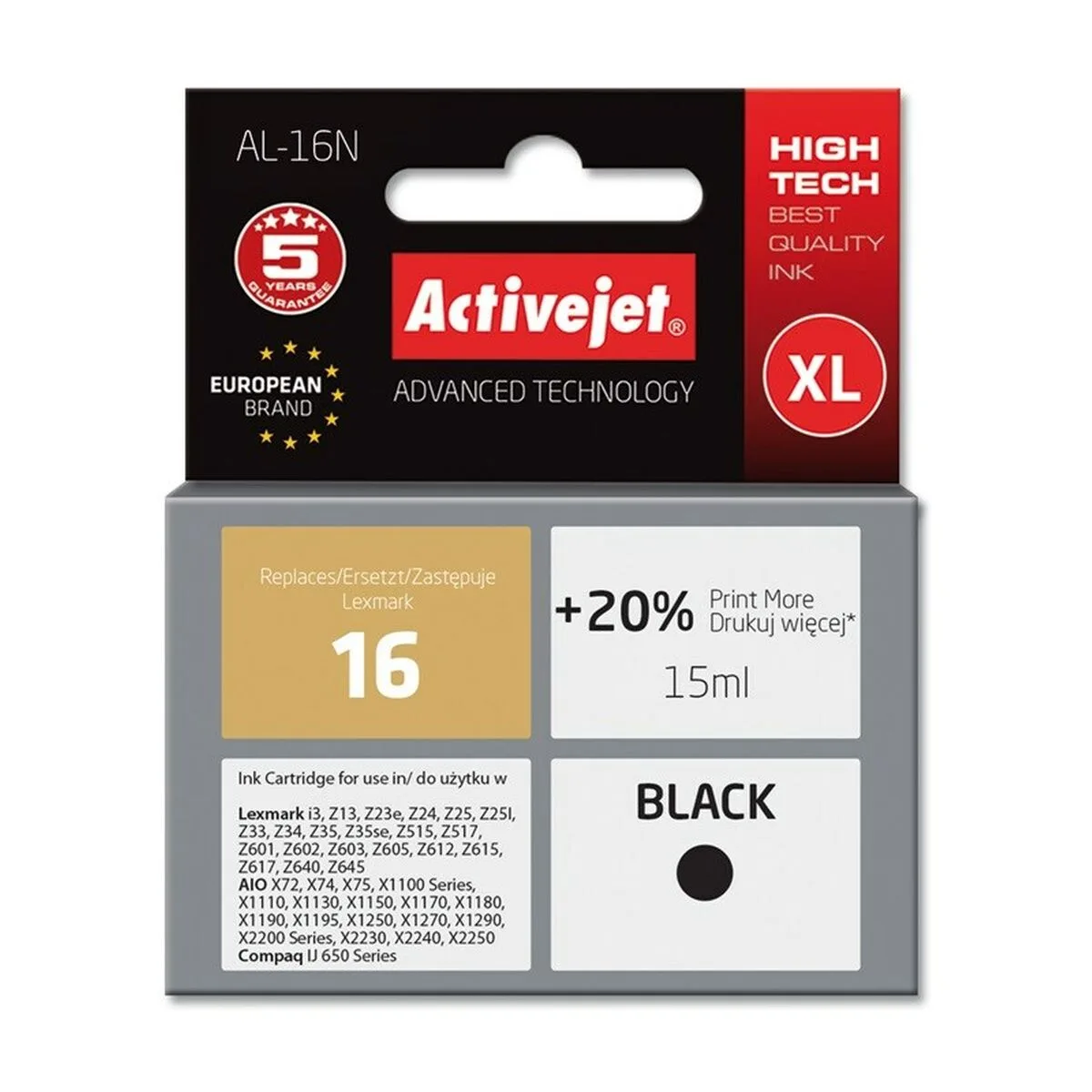 Cartouche d encre compatible activejet al 16n noir s911269879. Diaytar - L'art de bien vivre commence ici. Découvrez nos collections exclusives.