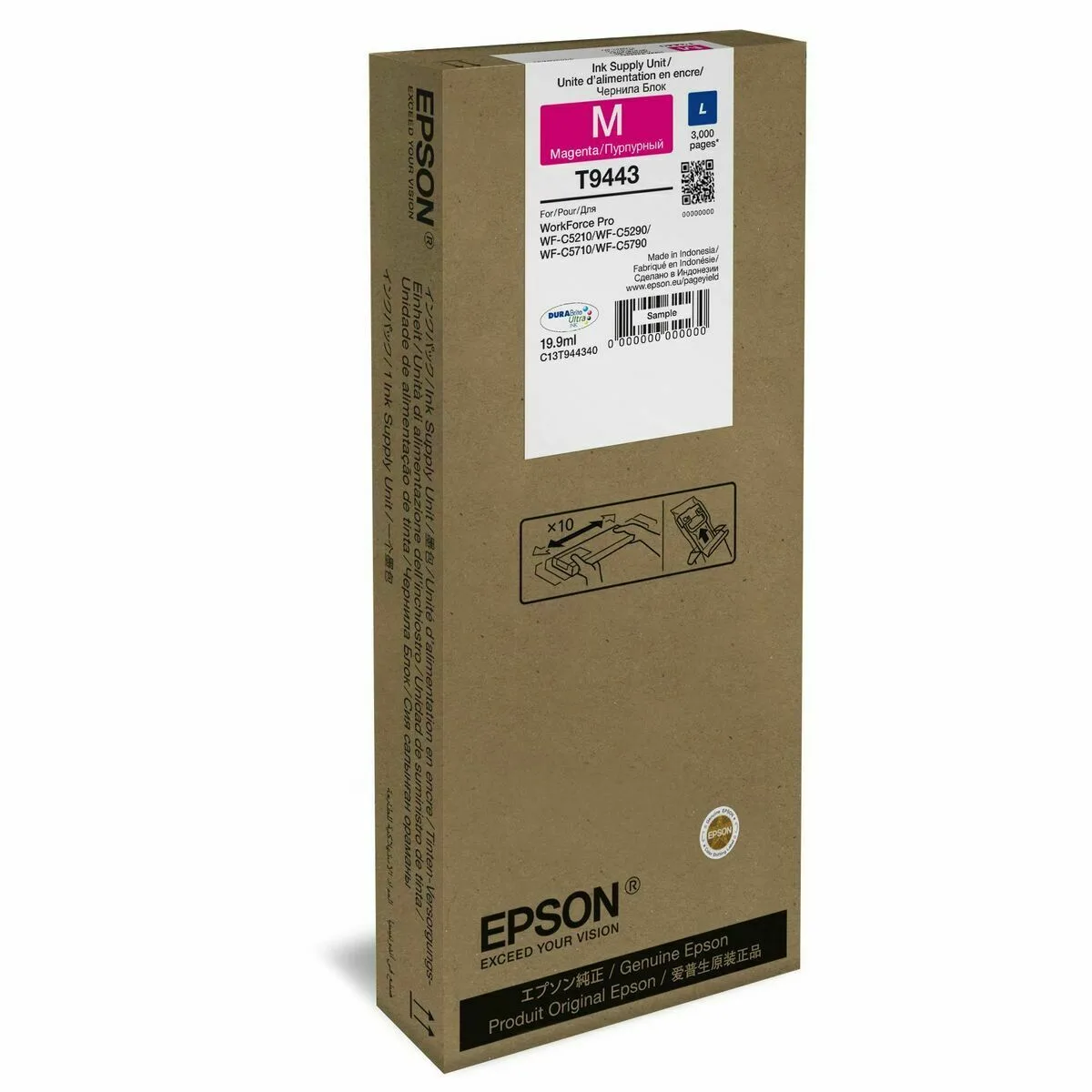 Cartouche d encre compatible epson c13t944340 magenta m050695435. Diaytar, c'est la vitrine permanente des innovations produits qui vont faire parler d'elles dans les mois à venir.