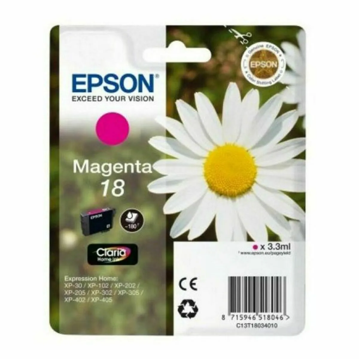 Cartouche d encre compatible epson cartucho 18 magenta multicouleur magenta s840538321. Notre ambition chez Diaytar : être la source la plus fiable pour vos achats de produits généraux et high-tech tendance
