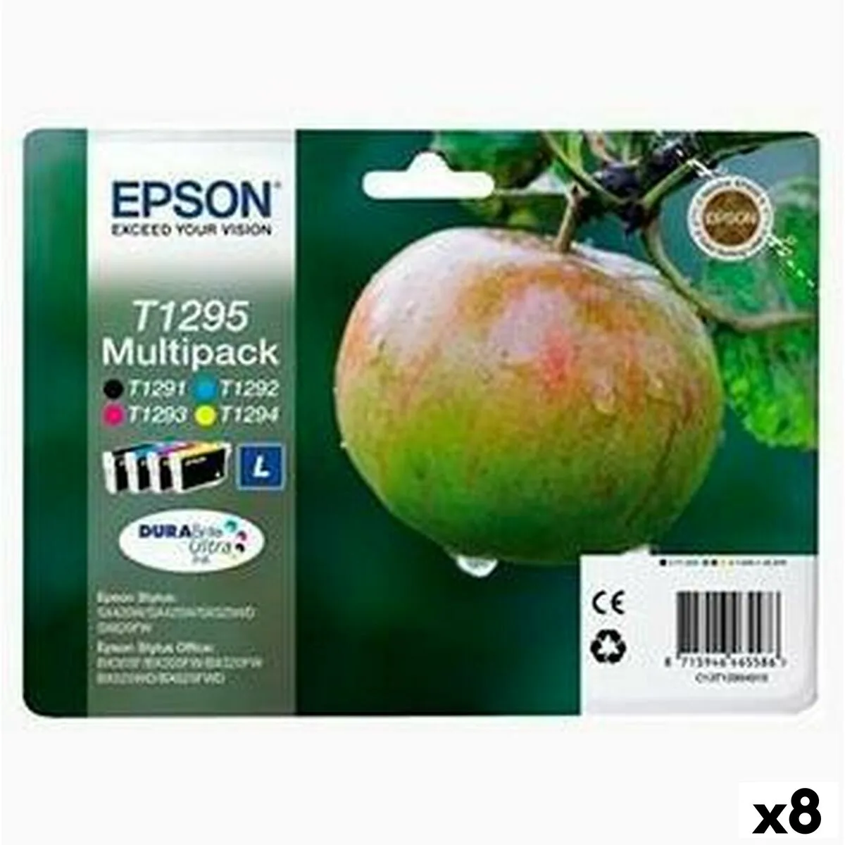 Cartouche d encre compatible epson t12914011 t12924011 t12934011 t12944011 noir cyan magenta jaune 8 unites s843808655. Diaytar, le reflect de vos envies multiples : une gamme de produits soigneusement composée pour sa diversité et sa pertinence