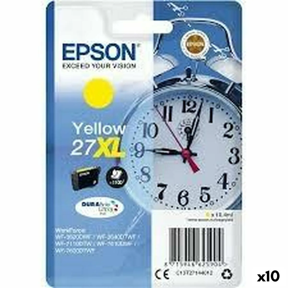 Cartouche d encre compatible epson wf 3000 7000 no27xl jaune 10 unites s843809241. Nous avons injecté tout notre savoir-faire dans Diaytar pour vous offrir une expérience shopping sans friction, tout en plaisir.