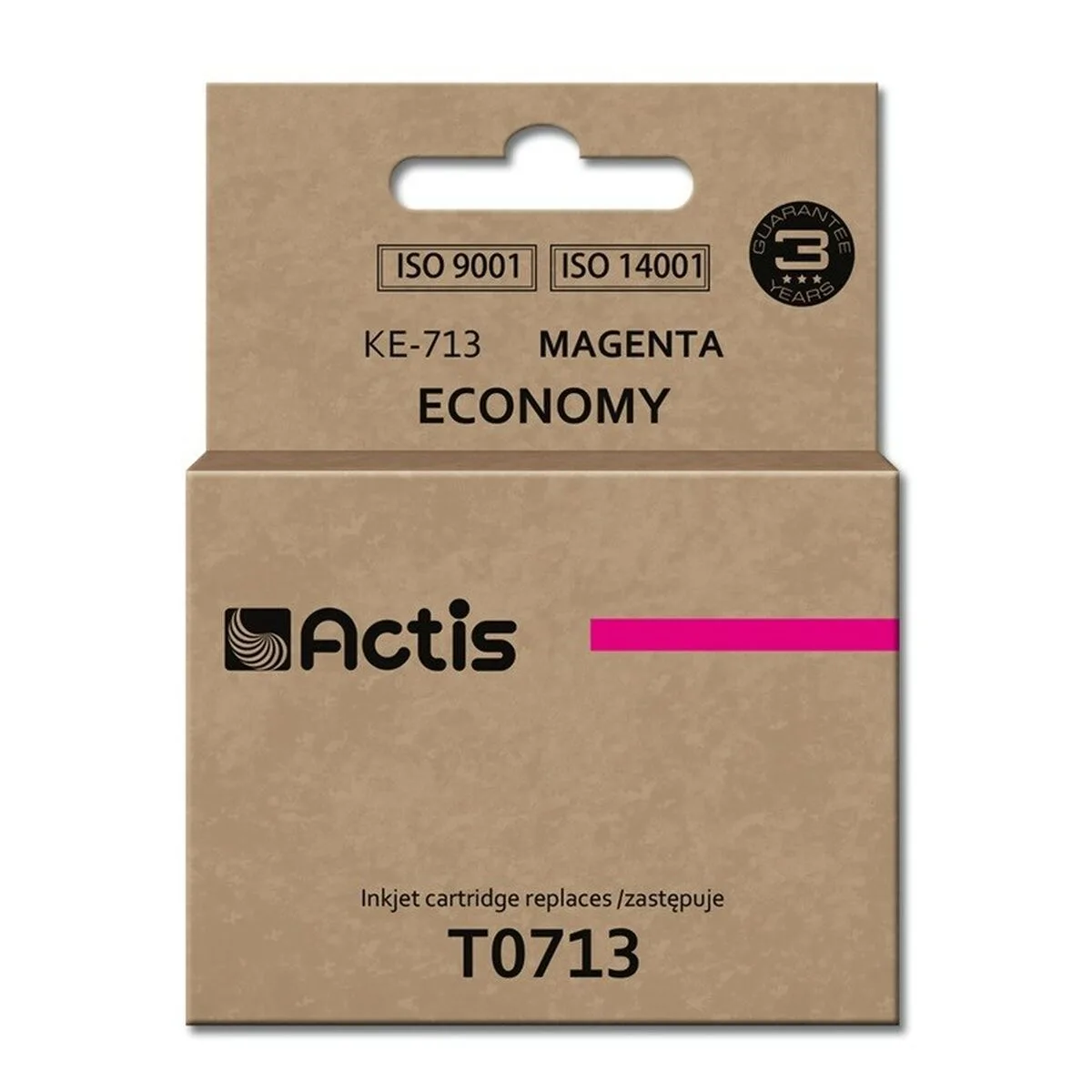 Cartouche d encre originale actis ke 713 magenta s911333157. Diaytar a fait le pari de la transparence : nous vous disons tout sur l'origine et la conception de nos produits.