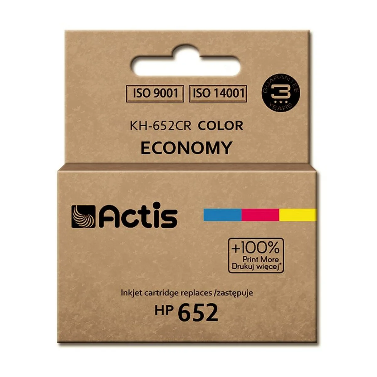 Cartouche d encre originale actis kh 652cr cyan magenta jaune s911339654. Diaytar : Parce que vos goûts sont éclectiques, notre offre de produits l'est tout autant. Explorez sans modération.