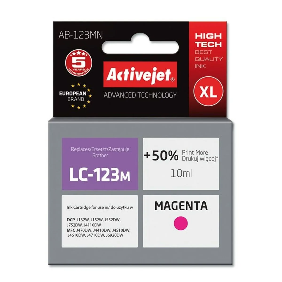 Cartouche d encre originale activejet ab 123mn magenta s911238938. Diaytar puise sa force dans sa capacité à sans cesse renouveler son offre avec des produits généraux frais et inattendus