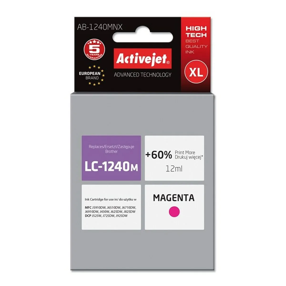 Cartouche d encre originale activejet ab 1240mnx magenta s911238439. Notre mission : éradiquer le superflu pour ne vous proposer que l'essentiel... mais en beaucoup plus stylé. Bienvenue chez Diaytar.