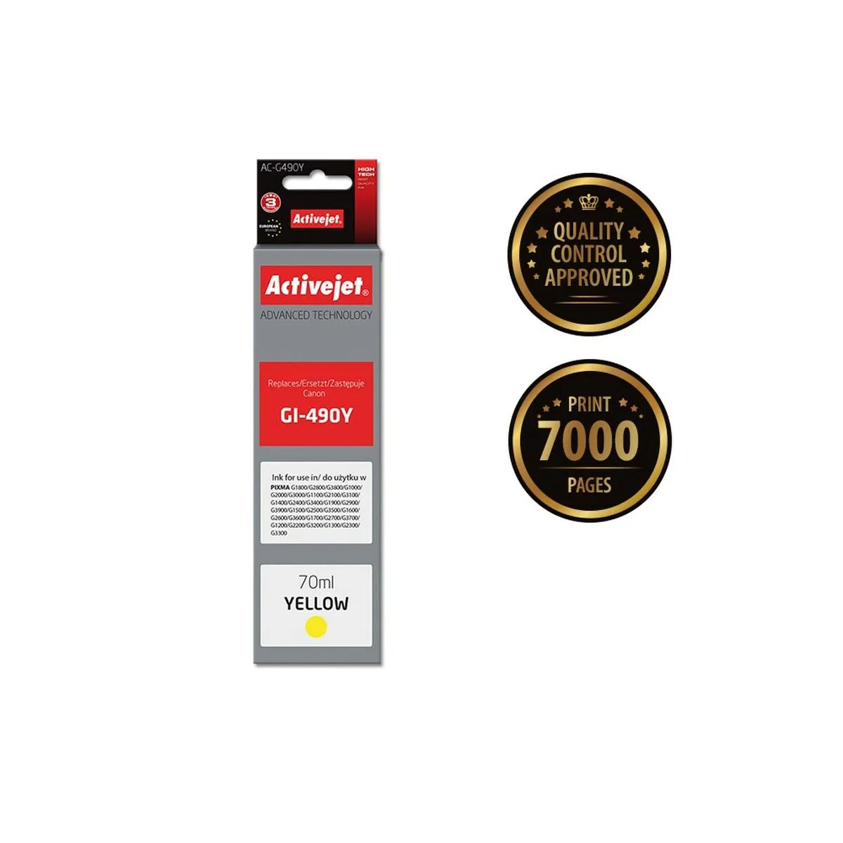 Cartouche d encre originale activejet ac g490y jaune s911247199. Diaytar, c'est le sismographe des tendances : nous captons les vibrations du marché pour vous offrir le meilleur.