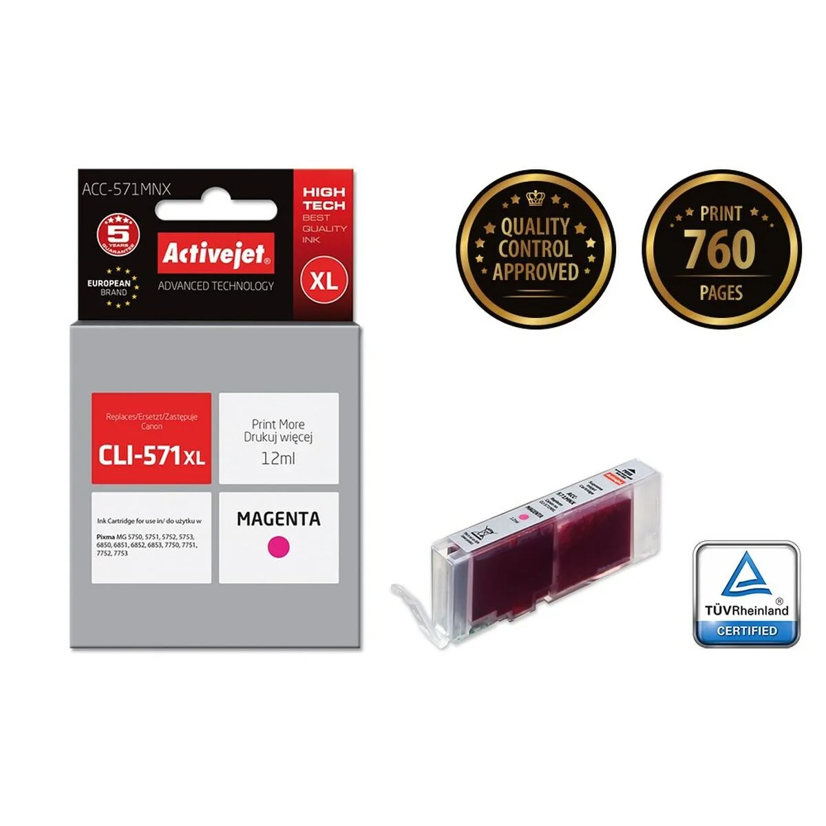 Cartouche d encre originale activejet acc 571mnx magenta s911245713. Préparez-vous à être impressionné. Diaytar lève le voile sur une sélection de produits qui défie toute concurrence.