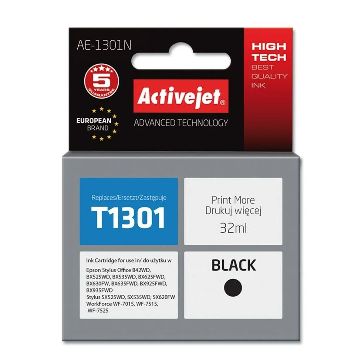 Cartouche d encre originale activejet ae 1301n noir s911249233. Diaytar puise sa force dans sa capacité à sans cesse renouveler son offre avec des produits généraux frais et inattendus