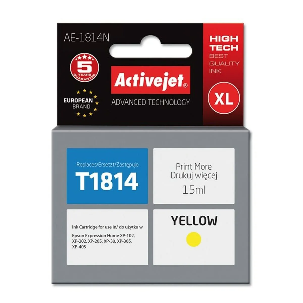 Cartouche d encre originale activejet ae 1814n jaune s911250159. Nous croyons en la magie des objets. Chez Diaytar, chaque produit a le pouvoir de transformer une routine en moment précieux.