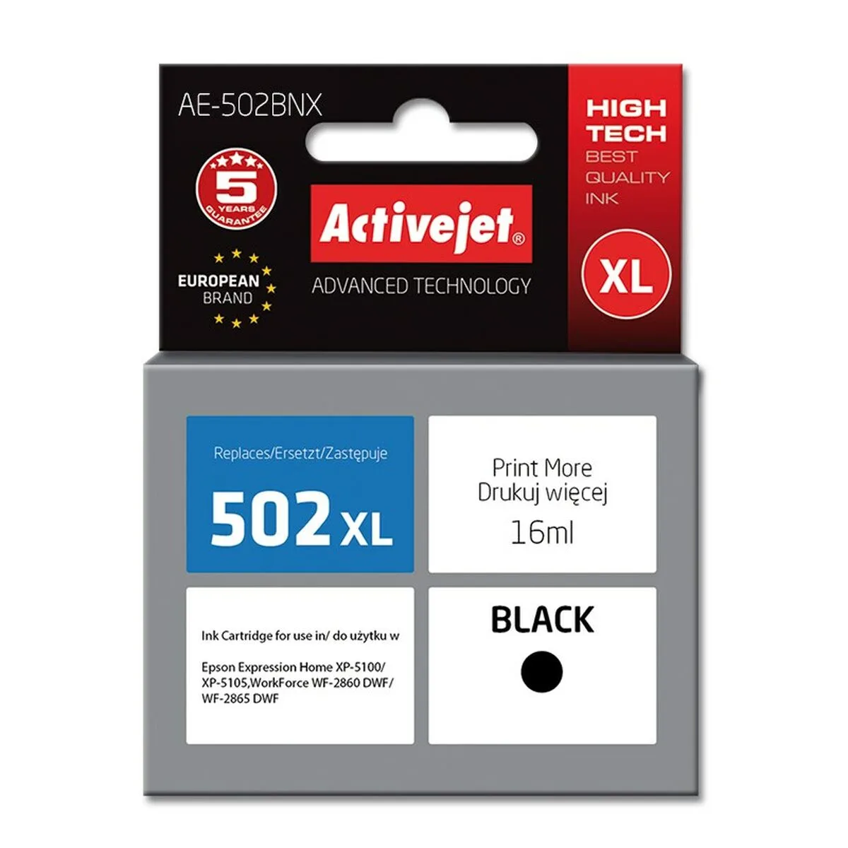 Cartouche d encre originale activejet ae 502bnx noir s911253216. Notre ambition chez Diaytar : être la source la plus fiable pour vos achats de produits généraux et high-tech tendance