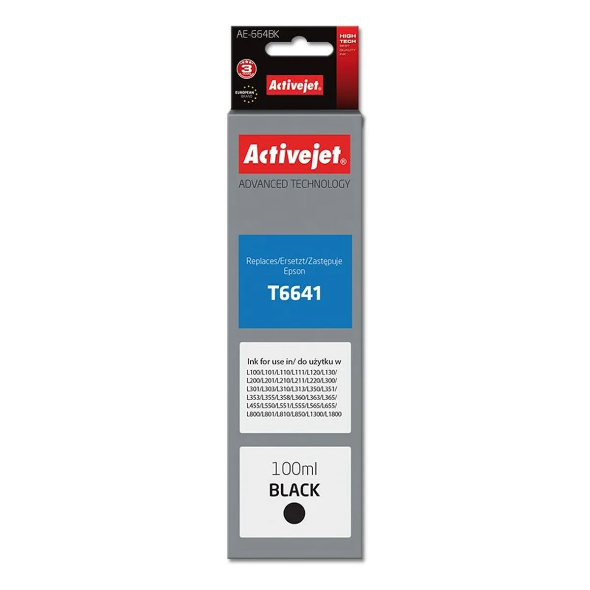 Cartouche d encre originale activejet ae 664bk noir s911252834. Re-découvrez le plaisir de shopper en ligne avec Diaytar et sa multitude de produits triés sur le volet pour vous