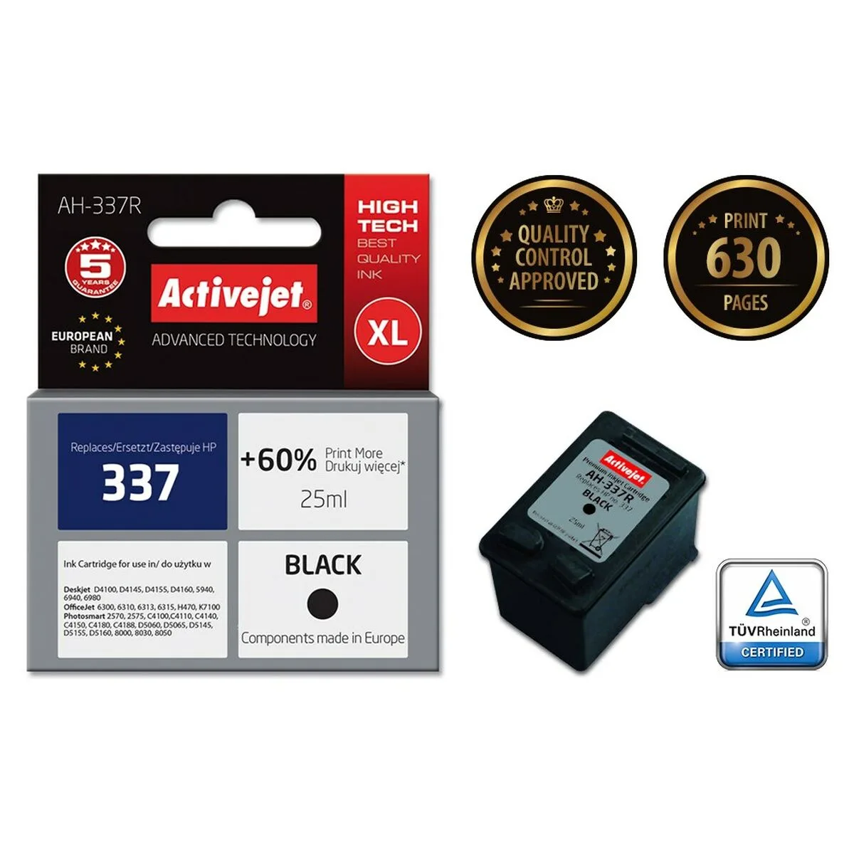 Cartouche d encre originale activejet ah 337r noir s911259341. Plongez dans l'univers Diaytar, votre référence pour des produits du quotidien, high-tech et déco, tous porteurs de tendances