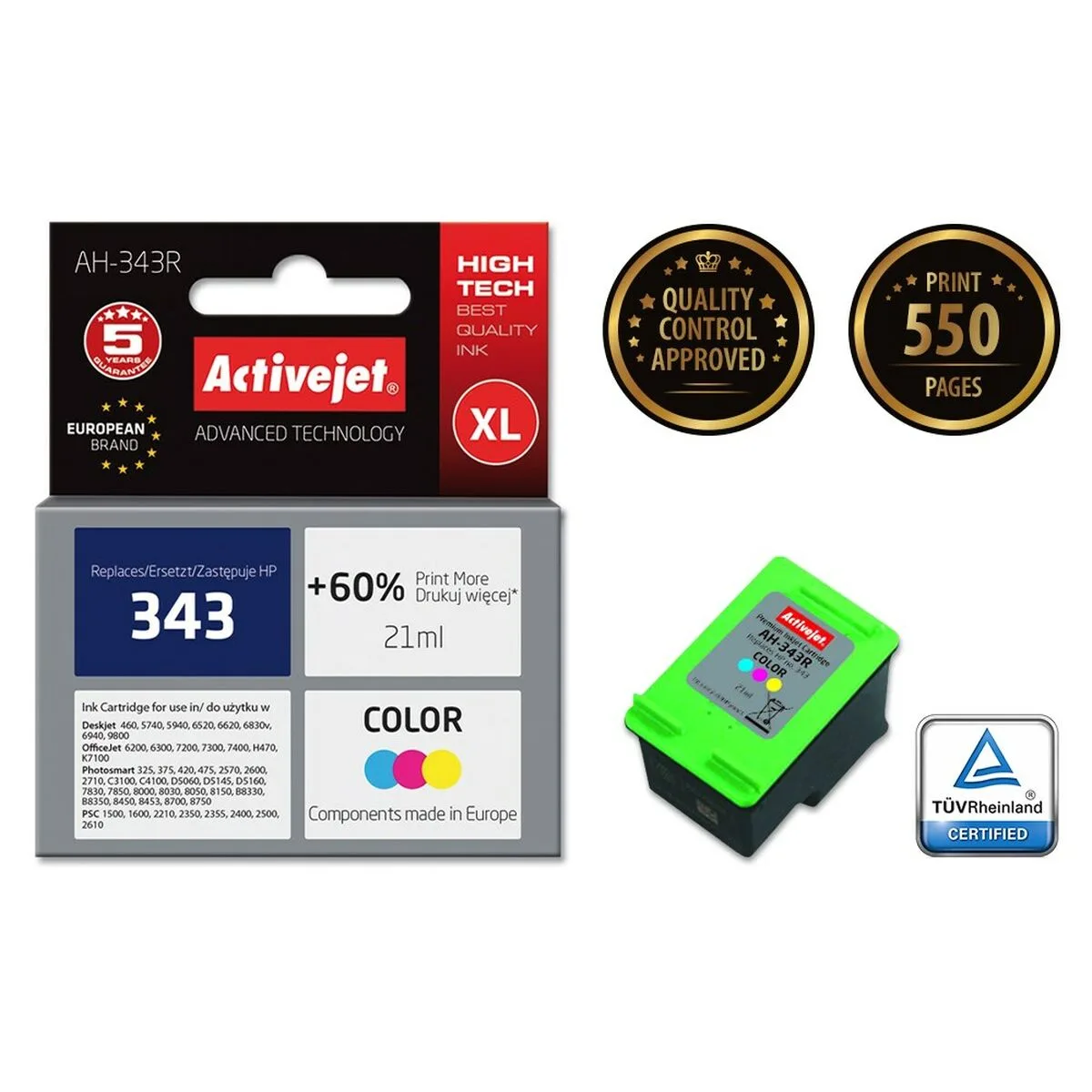 Cartouche d encre originale activejet ah 339r cyan magenta jaune s911257121. Chez Diaytar, nous célébrons la singularité de chaque produit, qu'il s'agisse d'un gadget tech ou d'un ustensile maison