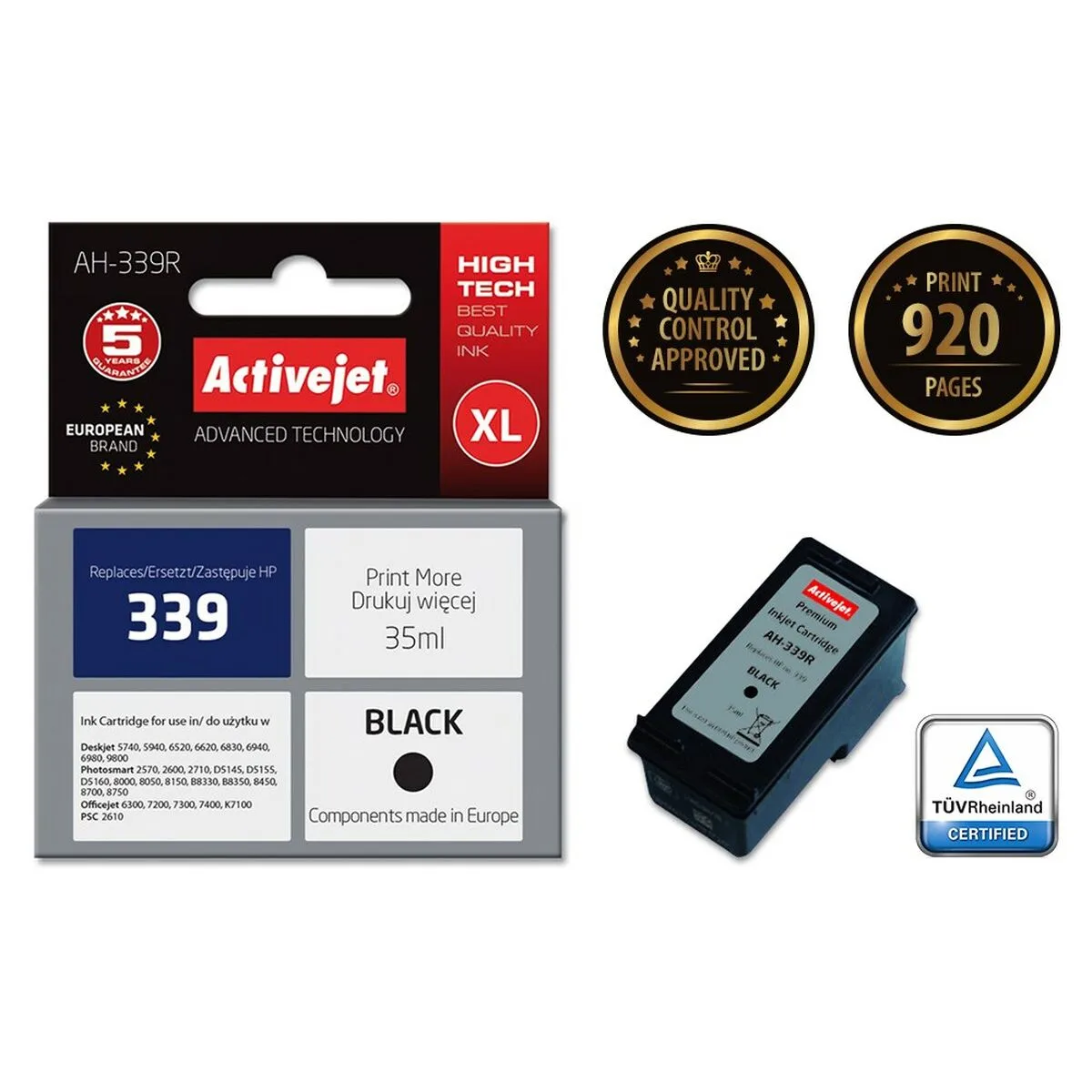 Cartouche d encre originale activejet ah 339r noir s911257086. Diaytar, c'est le livre dont vous êtes le héros. Chaque produit que vous choisissez est un chapitre de votre histoire.