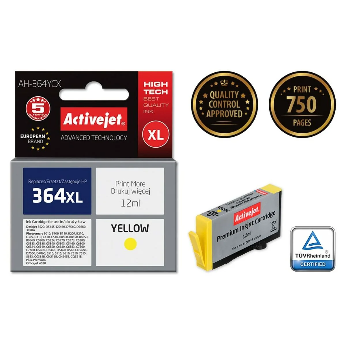 Cartouche d encre originale activejet ah 364ycx jaune s911261425. Diaytar, c'est le livre dont vous êtes le héros. Chaque produit que vous choisissez est un chapitre de votre histoire.
