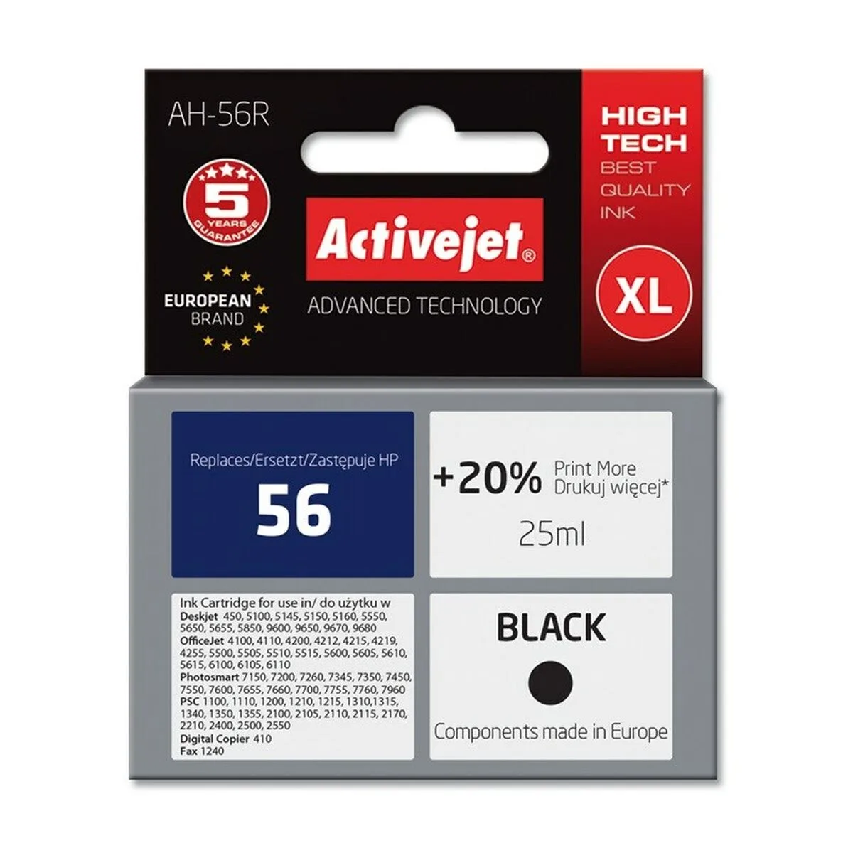 Cartouche d encre originale activejet ah 56r noir s911255820. Diaytar transforme l'essai du e-commerce généraliste en vous offrant une expérience curated, qualitative et surprenante