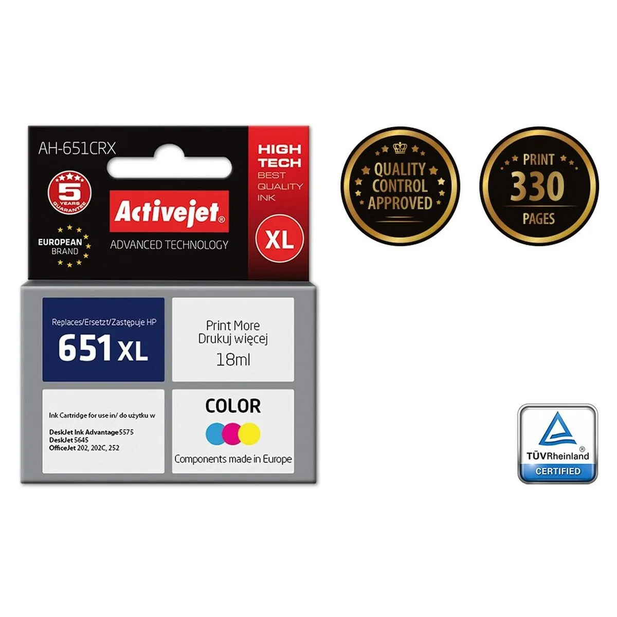 Cartouche d encre originale activejet ah 651crx cyan magenta jaune s911268267. Diaytar, le compagnon idéal de votre vie connectée et stylée, à travers une offre généraliste sans équivalent