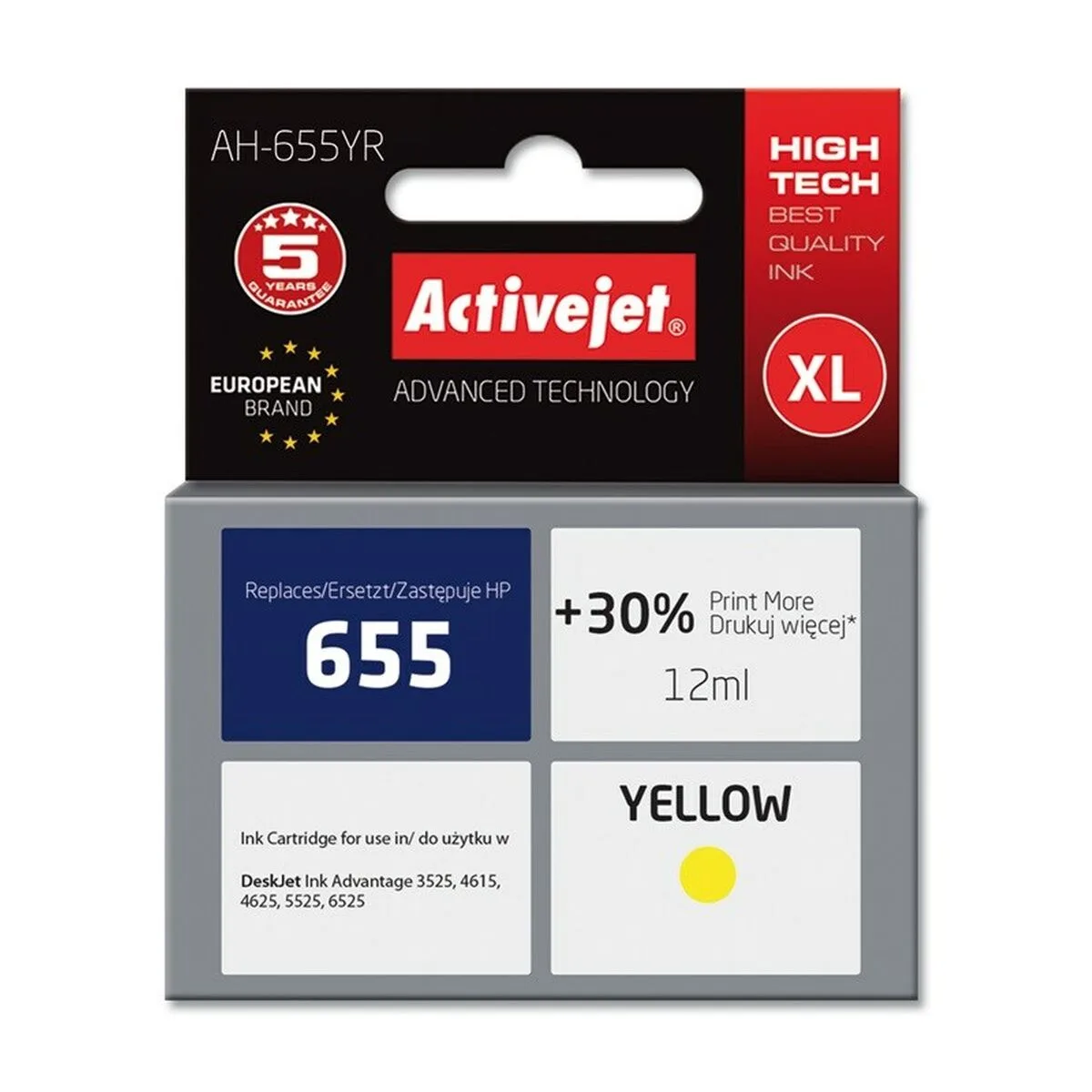 Cartouche d encre originale activejet ah 655yr jaune s911263674. Diaytar, c'est l'assurance de produits qui durent, tant dans leur construction que dans leur style intemporel.