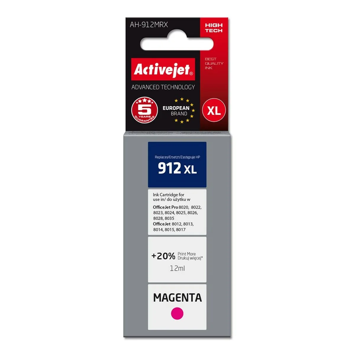 Cartouche d encre originale activejet ah 912mrx pourpre s911269182. Diaytar, c'est la promesse tenue d'un e-commerce où l'émerveillement devant un produit simple est encore possible.