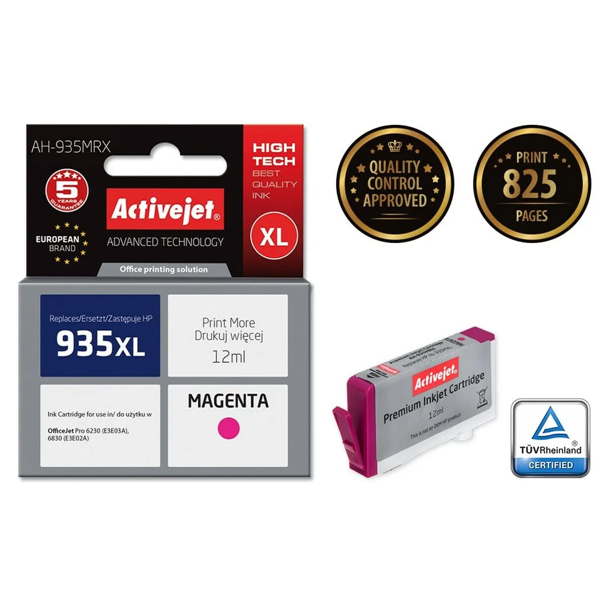 Cartouche d encre originale activejet ah 935mrx blanc magenta s911264695. Diaytar vous connecte à l'essentiel et au superflu stylé : une gamme complète de produits pour tous vos besoins et envies