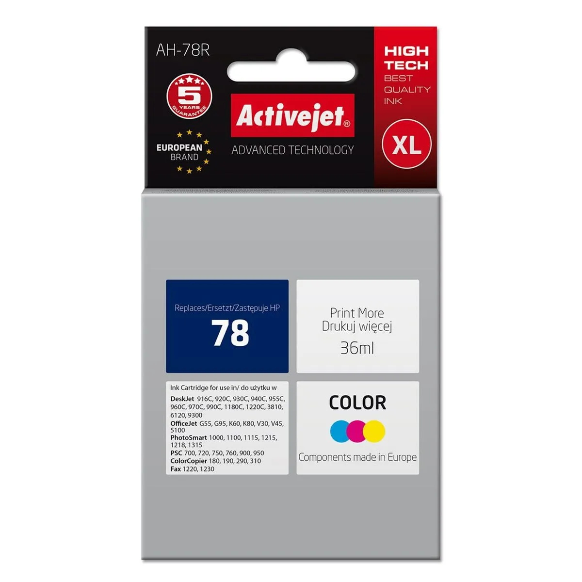 Cartouche d encre originale activejet hp 78 c6578d s919387154. Votre foyer mérite le style et le confort des produits Diaytar Home.