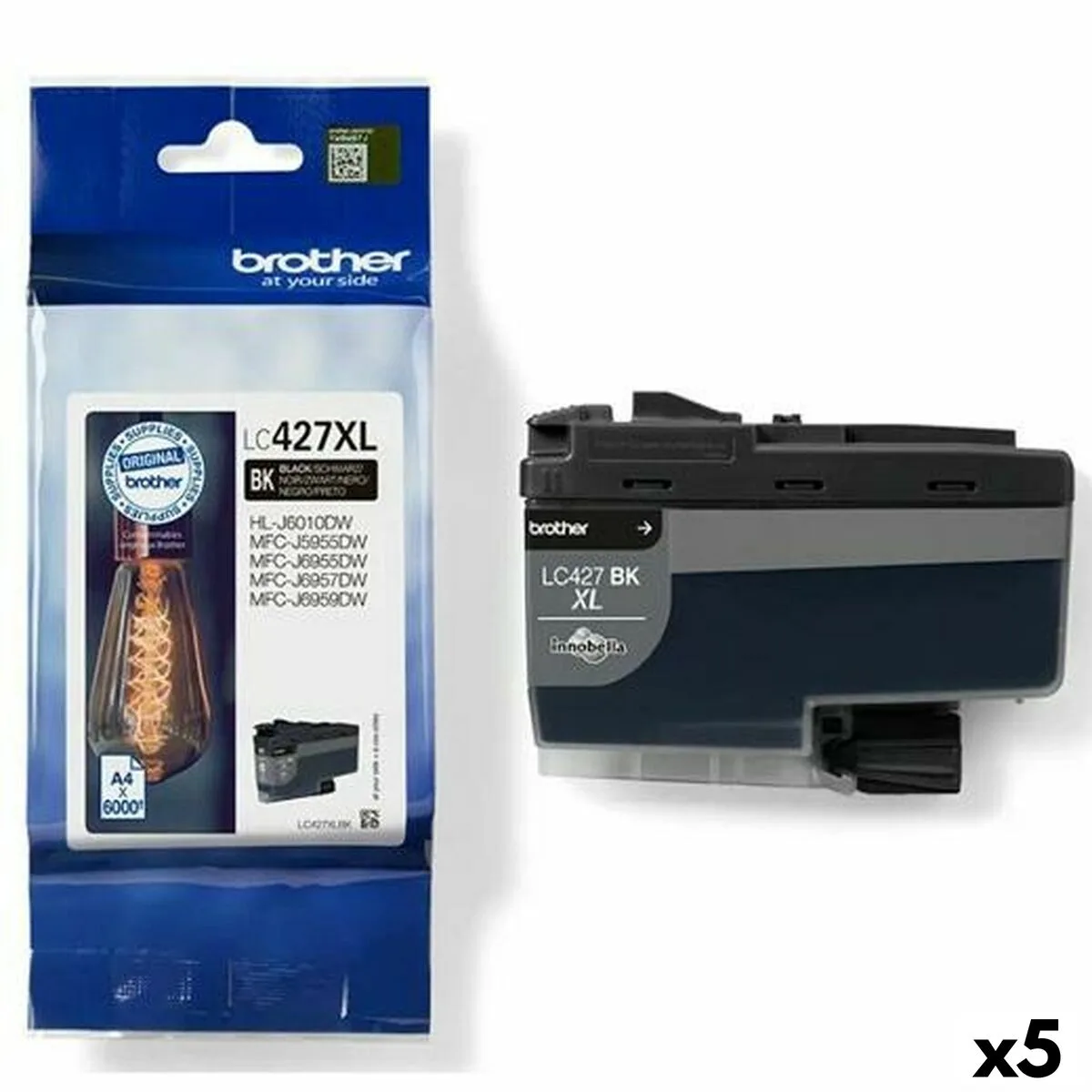 Cartouche d encre originale brother hl j6010dw mfcj5955dw mfcj6955dw mfcj6957dw mfcj6959dw noir 5 unites s843534689. Bienvenue dans le futur du shopping. Diaytar utilise la data pour anticiper vos besoins, mais garde la magie de la surprise.