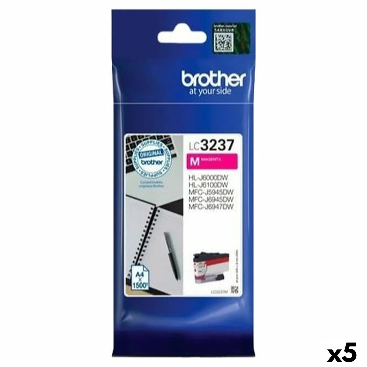 Cartouche d encre originale brother hlj6000 mfcj5945 6945 magenta 5 unites s843690866. Diaytar a été pensé pour les multitâches, les exigeants, les pressés, les rêveurs... En somme, pour vous.