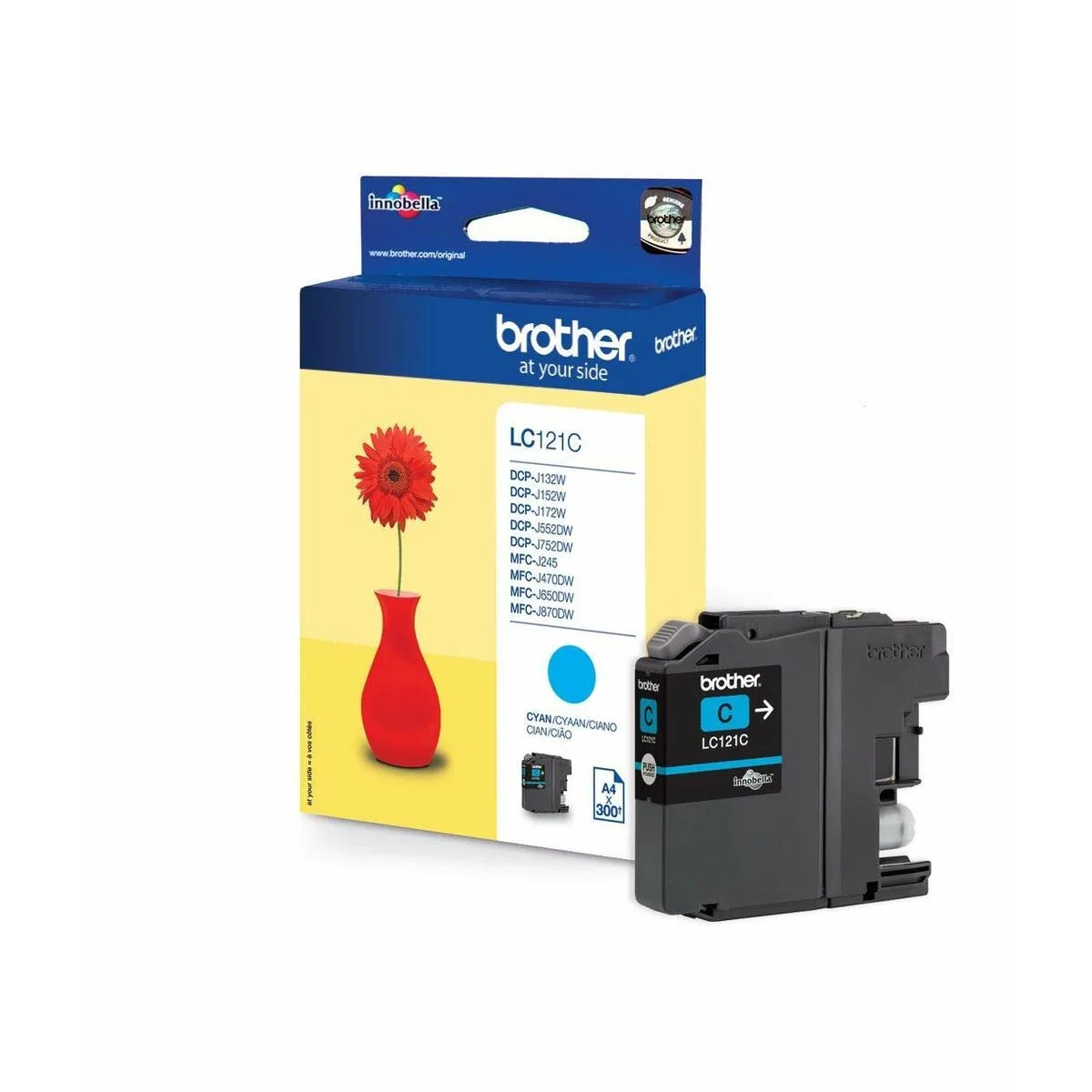 Cartouche d encre originale brother lc 121c cyan s840196248. Nous traitons chaque produit Diaytar avec le même respect que si nous devions l'offrir à un proche. La qualité est non-négociable.