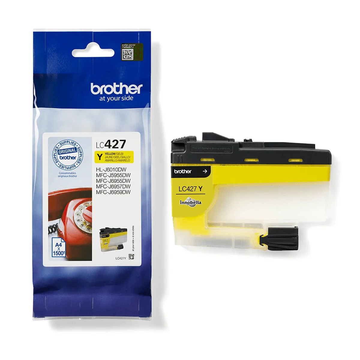 Cartouche d encre originale brother lc 427y jaune m050308996. Pour un shopping sans contrainte et plein de bonnes surprises, Diaytar est la destination ultime des produits généralistes