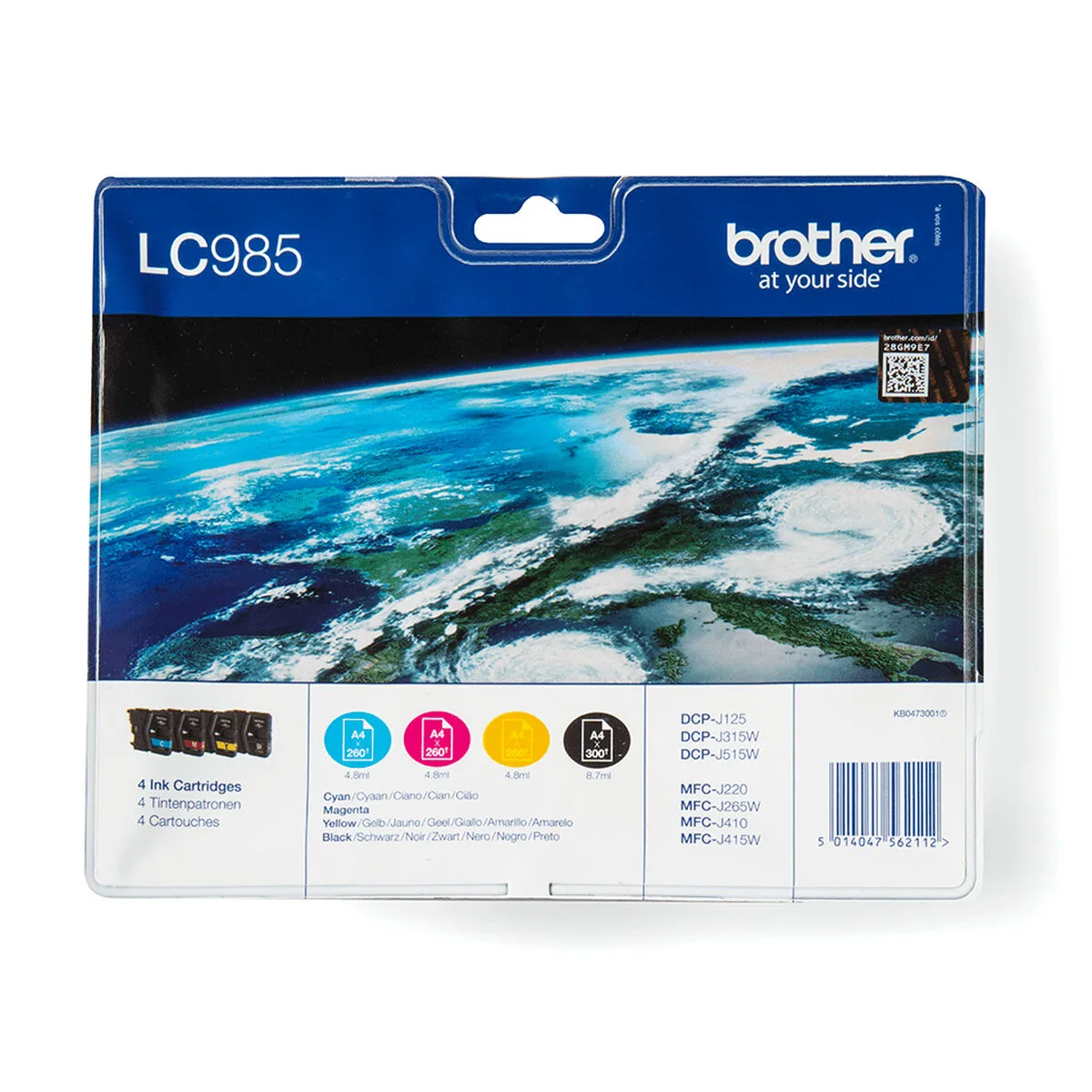 Cartouche d encre originale brother lc 985valbp multicouleur m050310391. La promesse Diaytar : une sélection rigoureuse de produits généraux où la tendance et la durabilité vont de pair