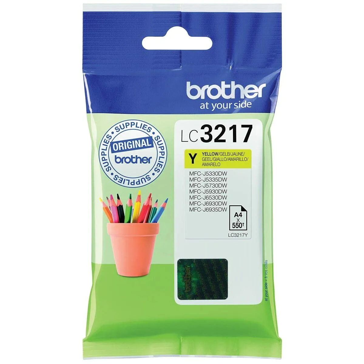 Cartouche d encre originale brother lc3217 jaune 5 unites s843417227. Diaytar réinvente votre quotidien avec des objets déco pleins de charme.