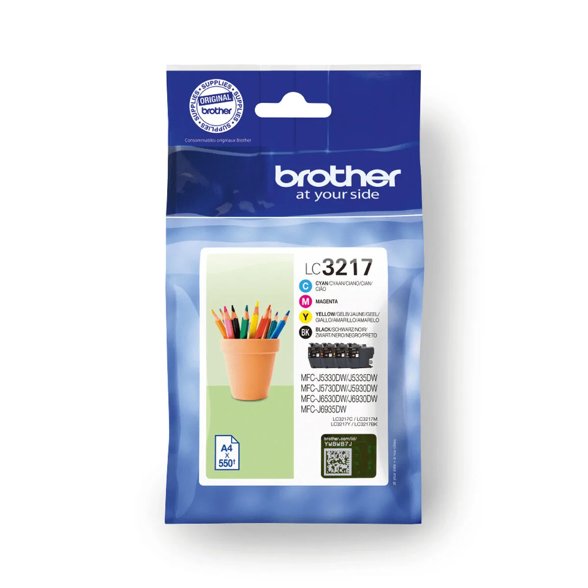 Cartouche d encre originale brother lc3217val m050302548. Diaytar, c'est le point de rencontre entre les passionnés de belles technologies et les amateurs de décoration tendance